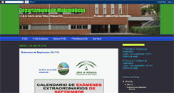 Desktop Screenshot of matematicasvillacarrillo.com