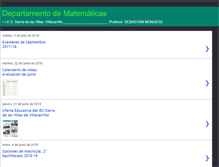 Tablet Screenshot of matematicasvillacarrillo.com